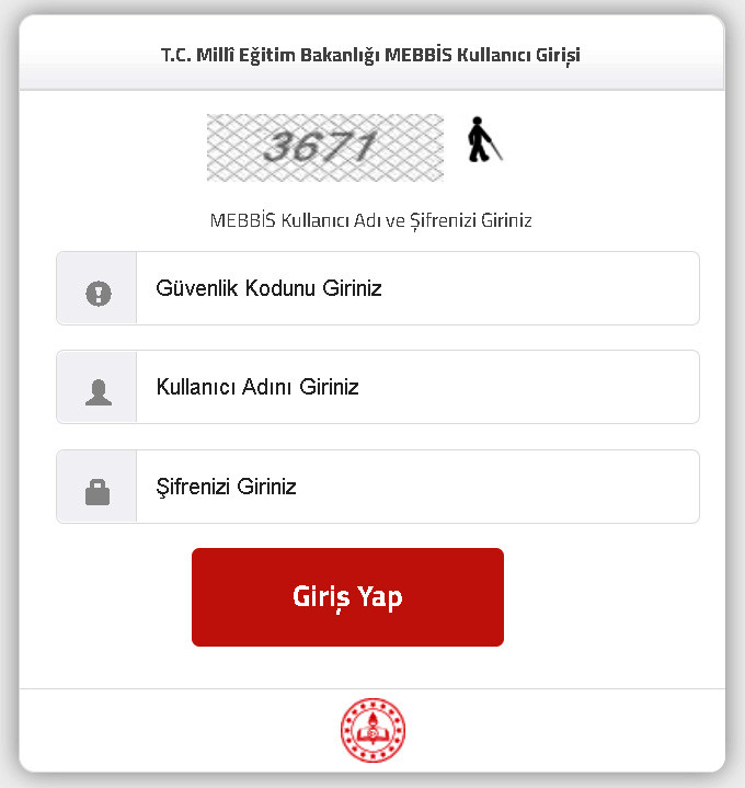Mebbis Kullanici Girisi 09012024