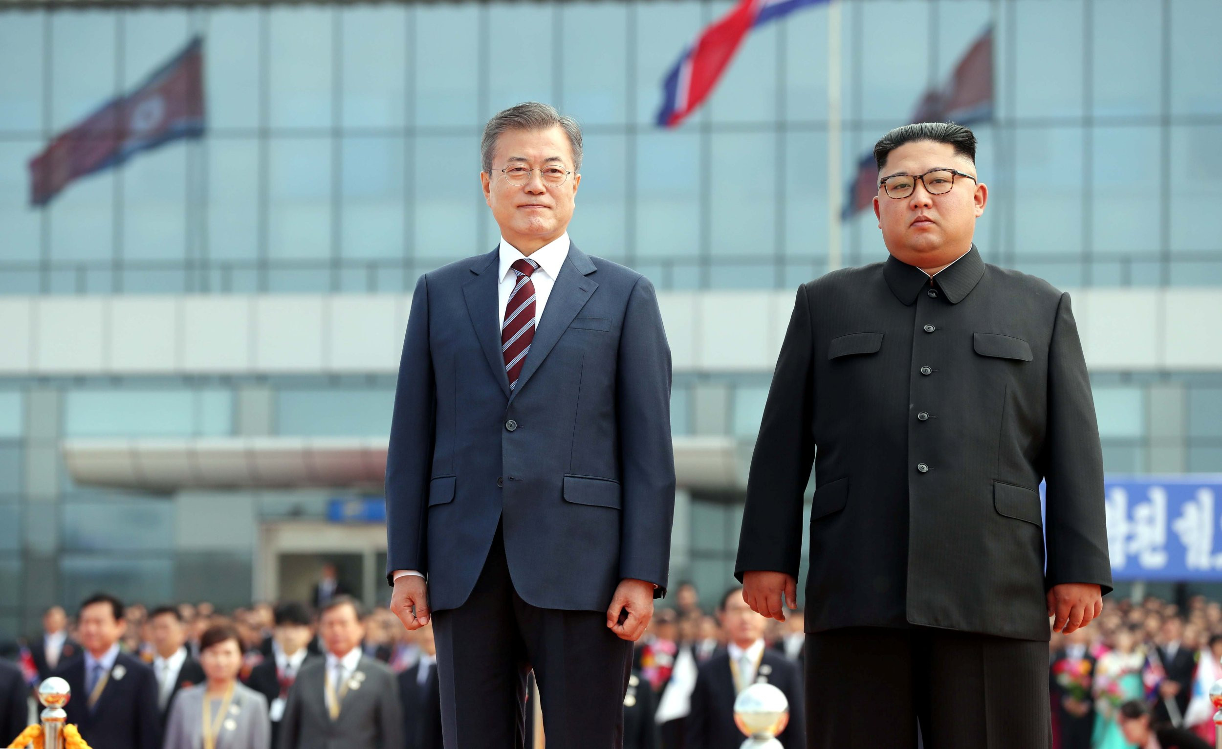 Moon Jae In Kim Jong Un 06012024