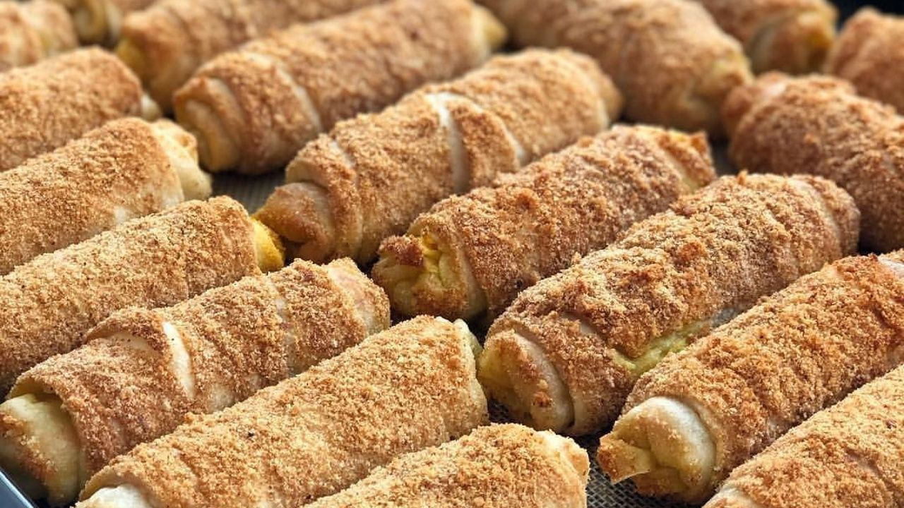 Sebzeli Çıtır Börek Gelinim Mutfakta Tarifi Yapılışı 7