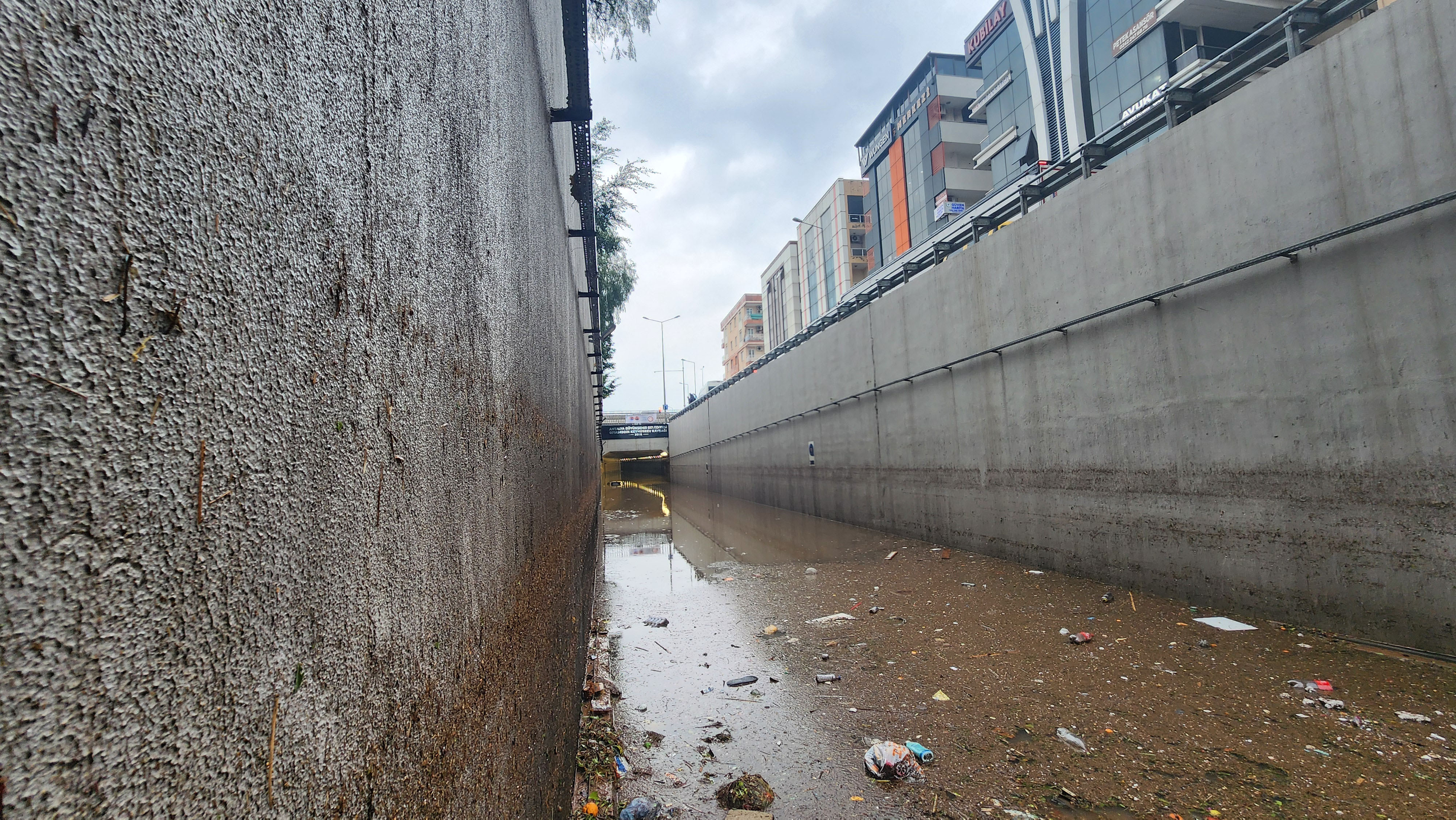 Antalya Sel Felaketi Sonrasi Alt Gecit 14Subat2024 Dha 3