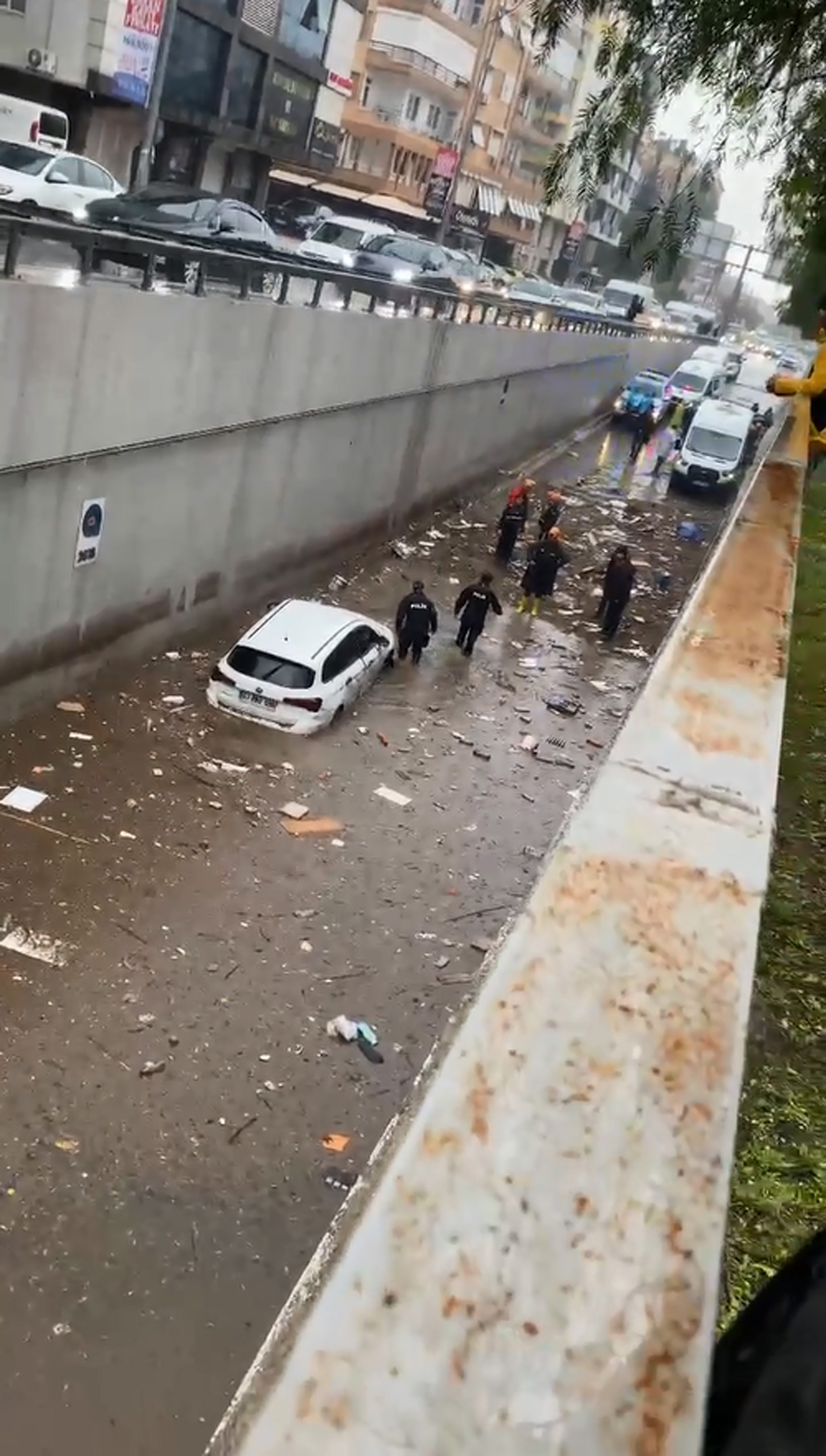 Antalya Sel Felaketi Sonrasi Alt Gecit 14Subat2024 Dha 9