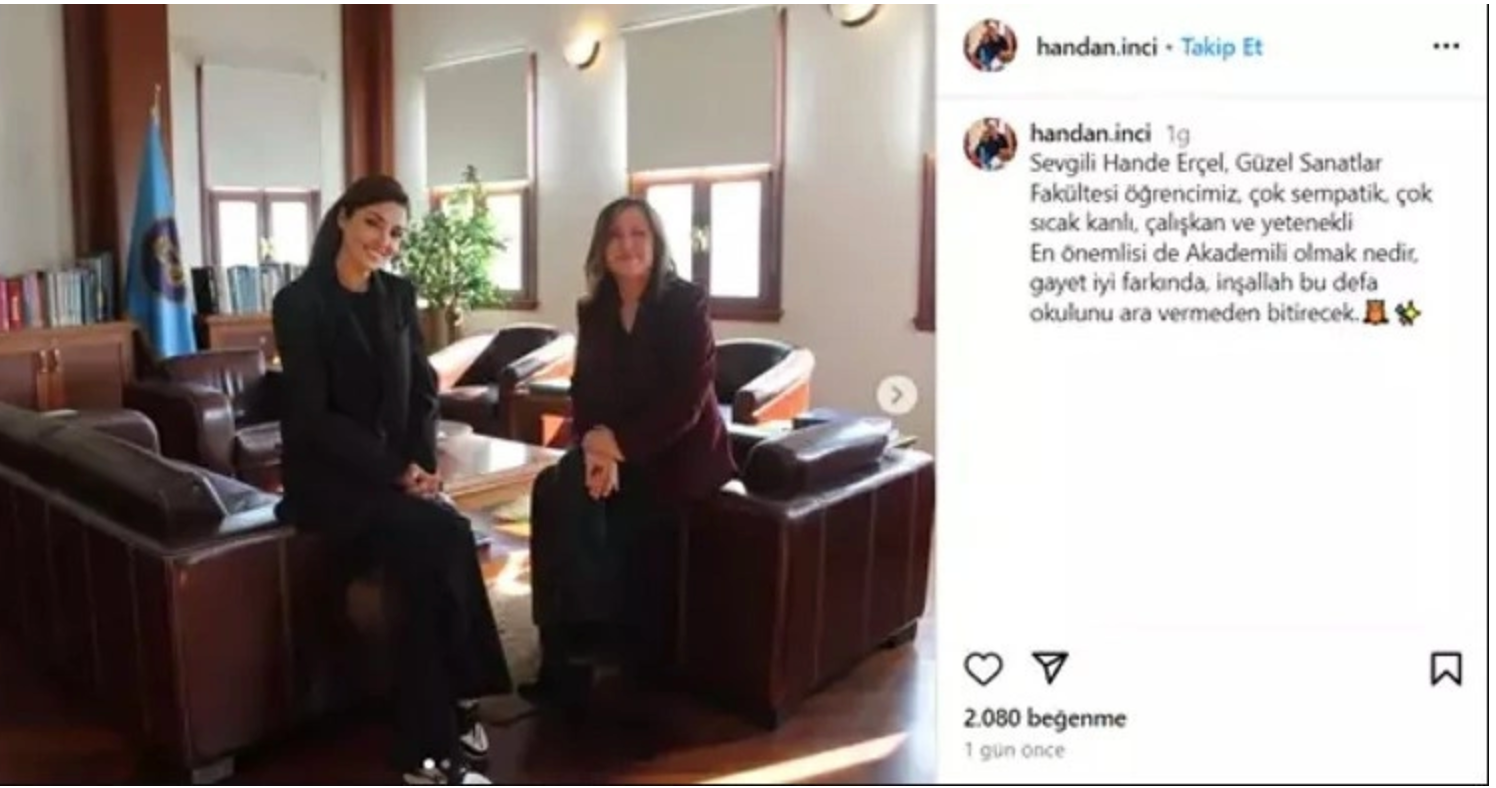 Hande Ercelin Fotografi Universiteyi Karistirdi Ogrencilerden Tepkiler Cig Gibi 23 S U B A T 2