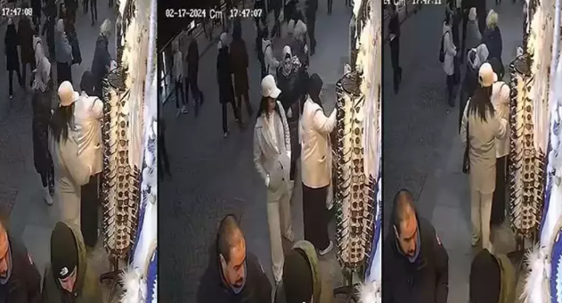 Istanbulun Gobeginde Hirsizlik Gurbetci Kadinin Cep Telefonunu Caldi 1