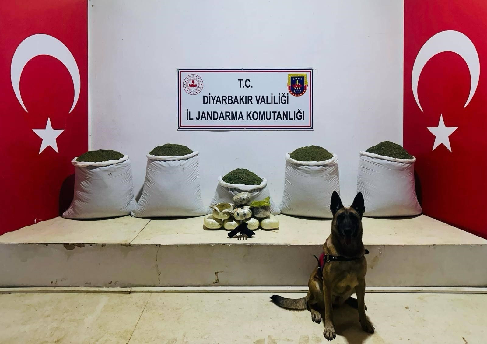 Jandarma Lice Uyusturucu Operasyonu 13Subat2024 Iha