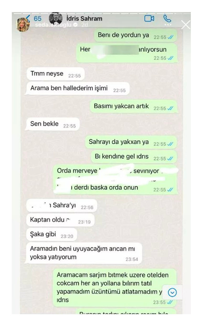 Survivor Seda Sahra Isikin Kocasinin Kufurlu Mesajlarini Ifsa Etti Adadaki Bir Ismi Cok Kiska 19Subat2024 5