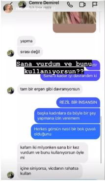 Youtuber Cemre Demirelin Sevgilisinden Dayak Suclamasi Demirelin Savunmasi Pes Dedirtti 15Subat2024 1