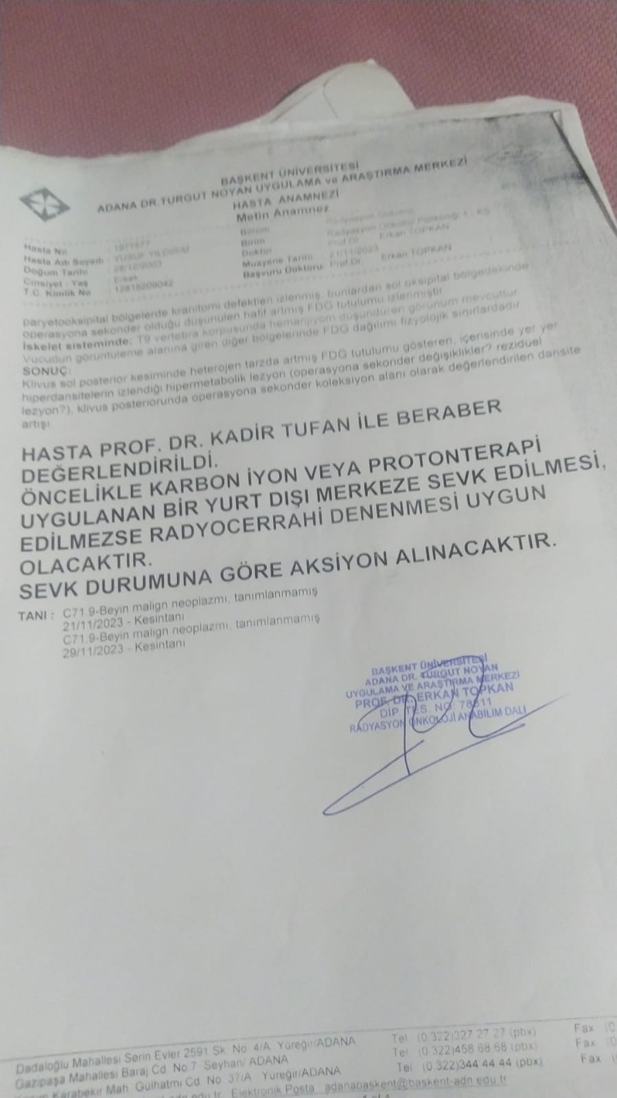 Yurt Disinda Tedavi Icin Bekliyor 29Subat2024 1