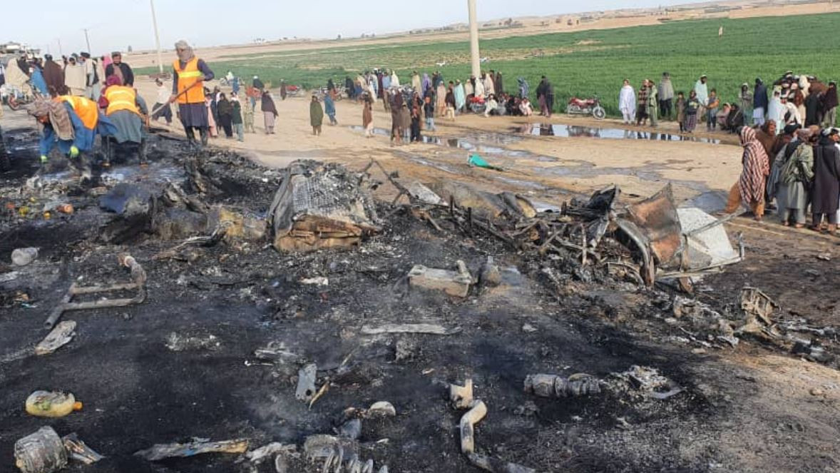 Afganistan Yakit Tankeri Kaza 17032024 Dha 3