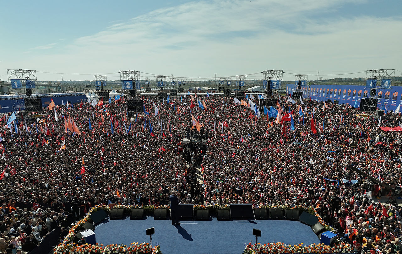 Ak Parti Yeniden Buyuk Istanbul Mitingi 24032024 Aa (10)