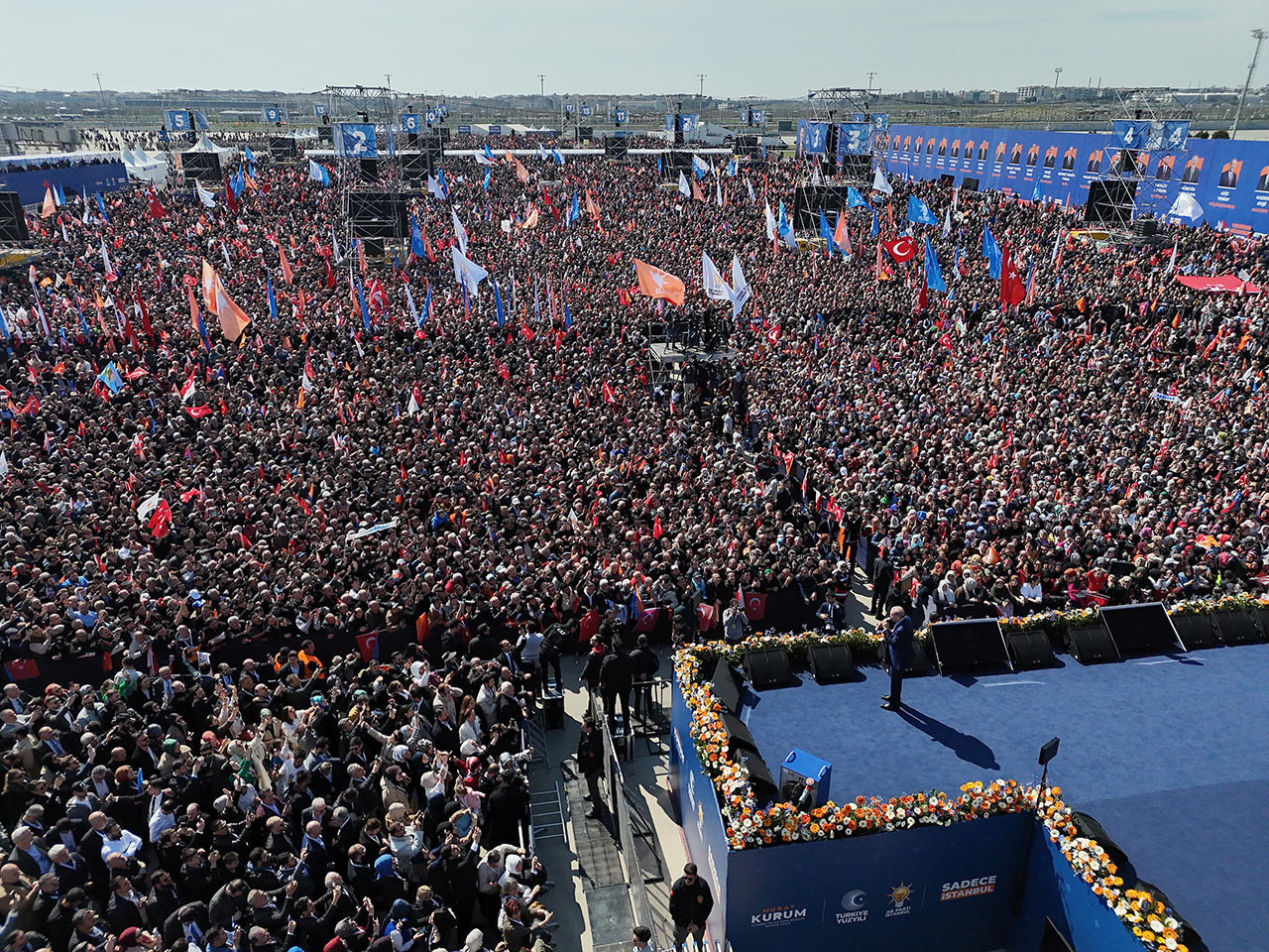 Ak Parti Yeniden Buyuk Istanbul Mitingi 24032024 Aa (11)