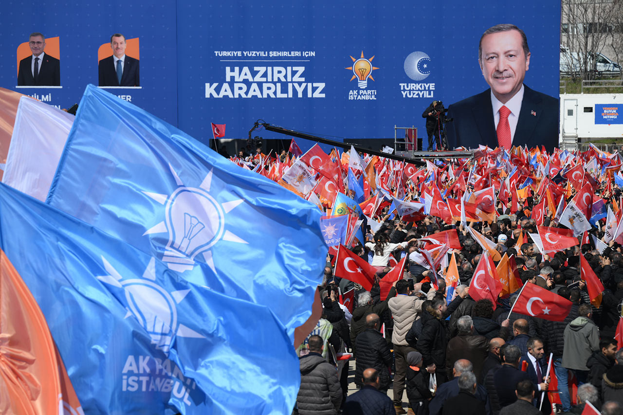 Ak Parti Yeniden Buyuk Istanbul Mitingi 24032024 Aa (6)