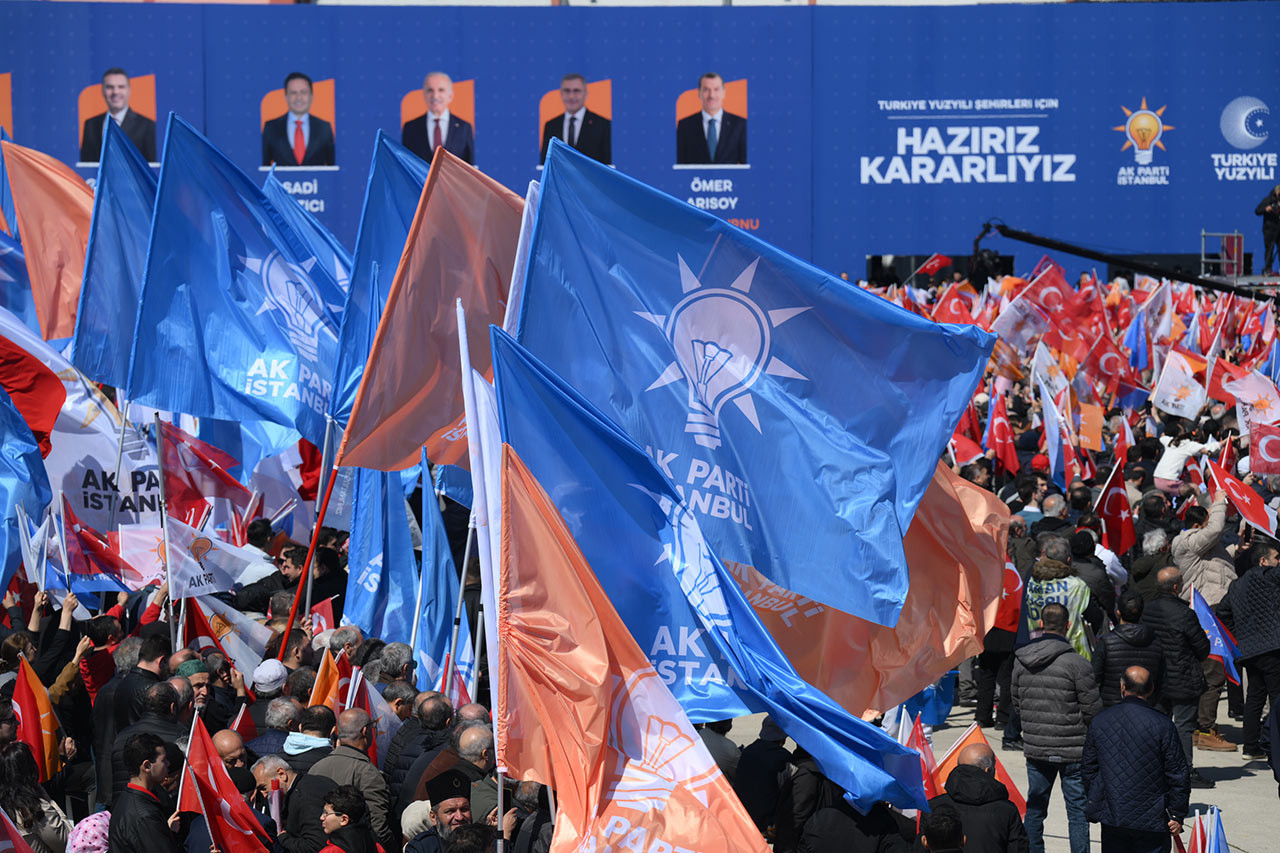 Ak Parti Yeniden Buyuk Istanbul Mitingi 24032024 Aa (8)