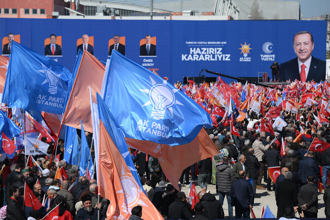 Ak Parti Yeniden Buyuk Istanbul Mitingi 24032024 Aa (9)