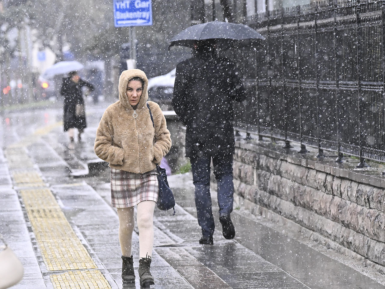 Ankara Kar Yagisi 21032024 Aa (23)
