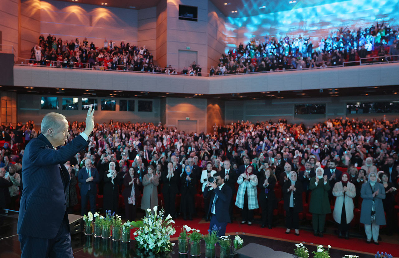 Erdogan Halic Kongre Merkezi Kadinlar Gunu 08032024 Aa18