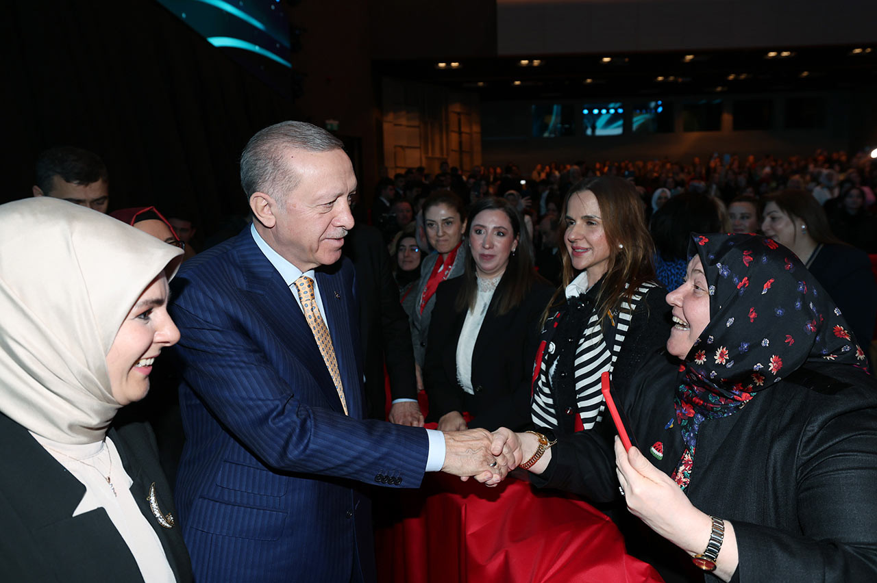 Erdogan Halic Kongre Merkezi Kadinlar Gunu 08032024 Aa2