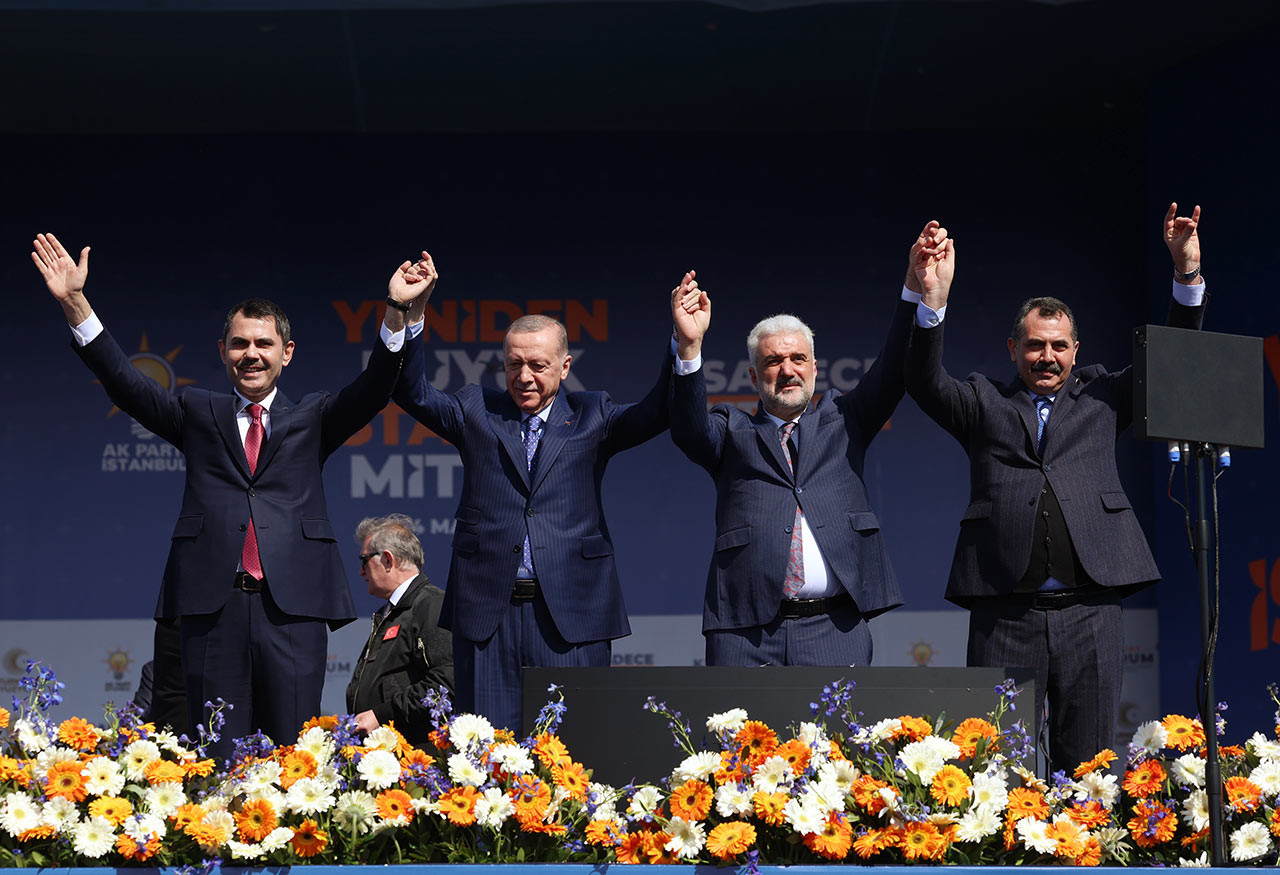 Erdogan Murat Kurum Osman Nuri Kabaktepe 24032024 Aa3