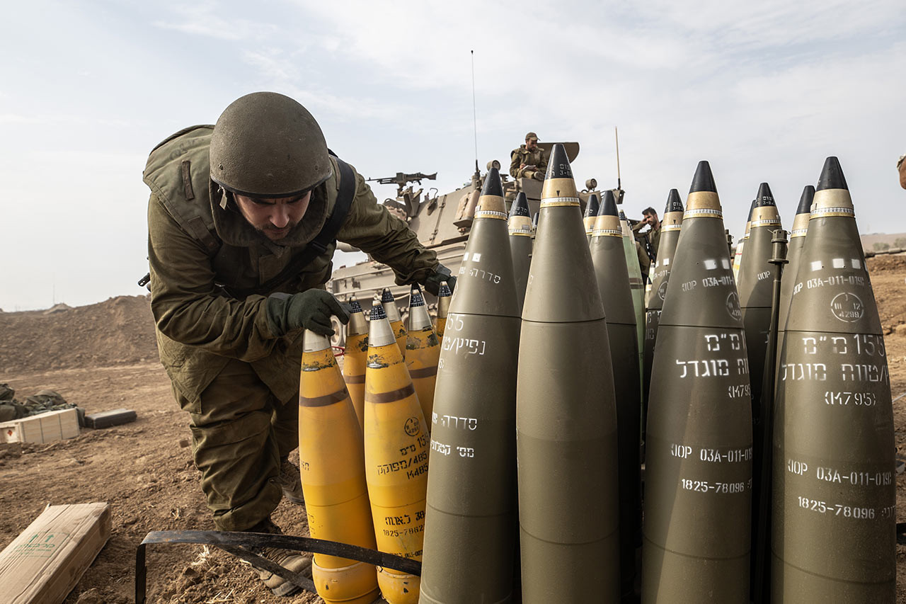 Israil Askerleri Silah Ve Muhimmat 18032024 Aa (6)