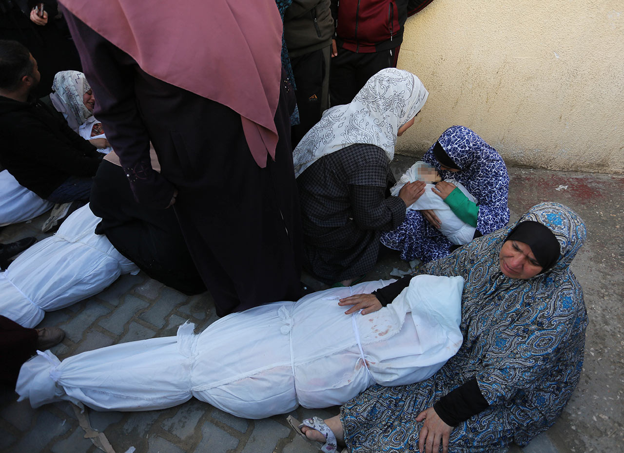 Israil Saldiri Gazze Olen Insanlar 08032024 Aa4