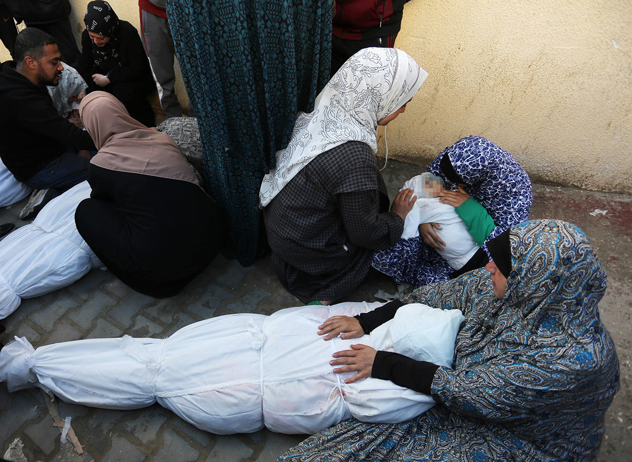 Israil Saldiri Gazze Olen Insanlar 08032024 Aa6