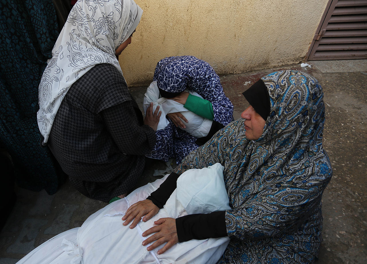 Israil Saldiri Gazze Olen Insanlar 08032024 Aa7