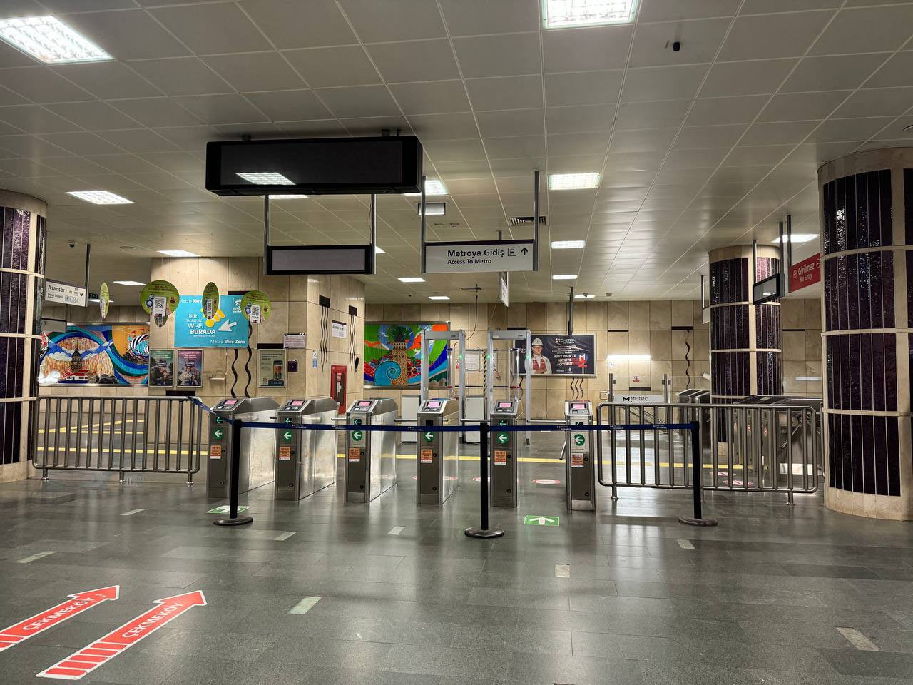 Istanbul Metro Istasyonu 07032024 Aa (3)