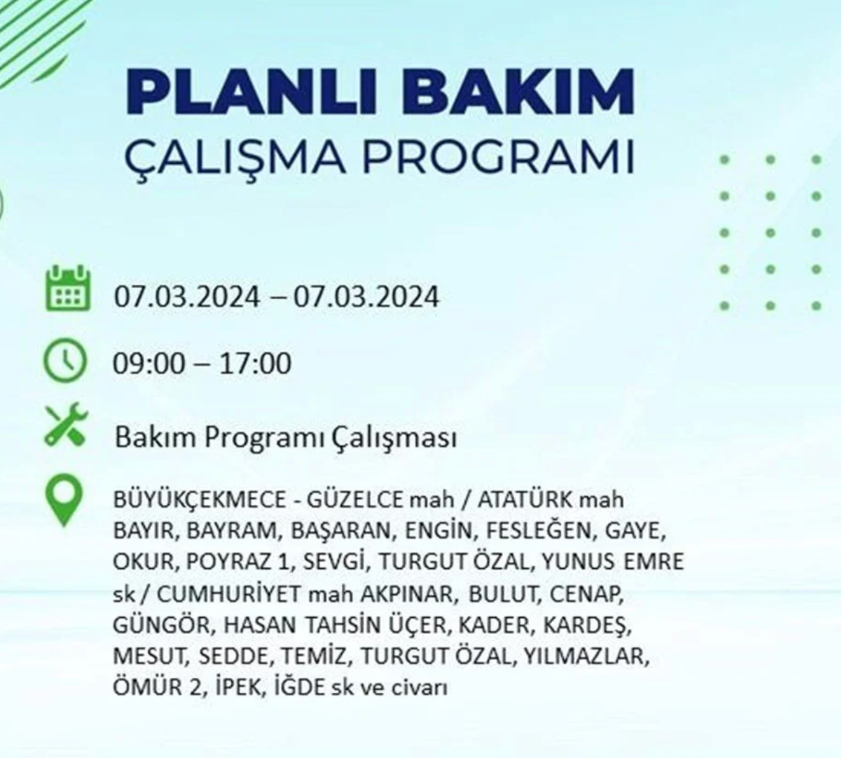 Istanbulda Yarin 22 Ilcede Elektrik Kesintisi Olacak Saatlerce Gelmeyecek Iste O Liste 6 Mart 19