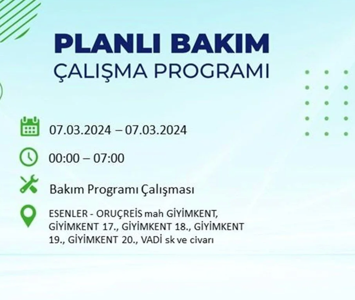 Istanbulda Yarin 22 Ilcede Elektrik Kesintisi Olacak Saatlerce Gelmeyecek Iste O Liste 6 Mart 20