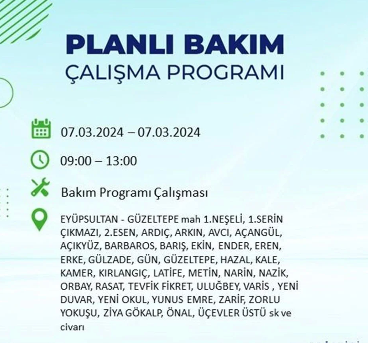 Istanbulda Yarin 22 Ilcede Elektrik Kesintisi Olacak Saatlerce Gelmeyecek Iste O Liste 6 Mart 25