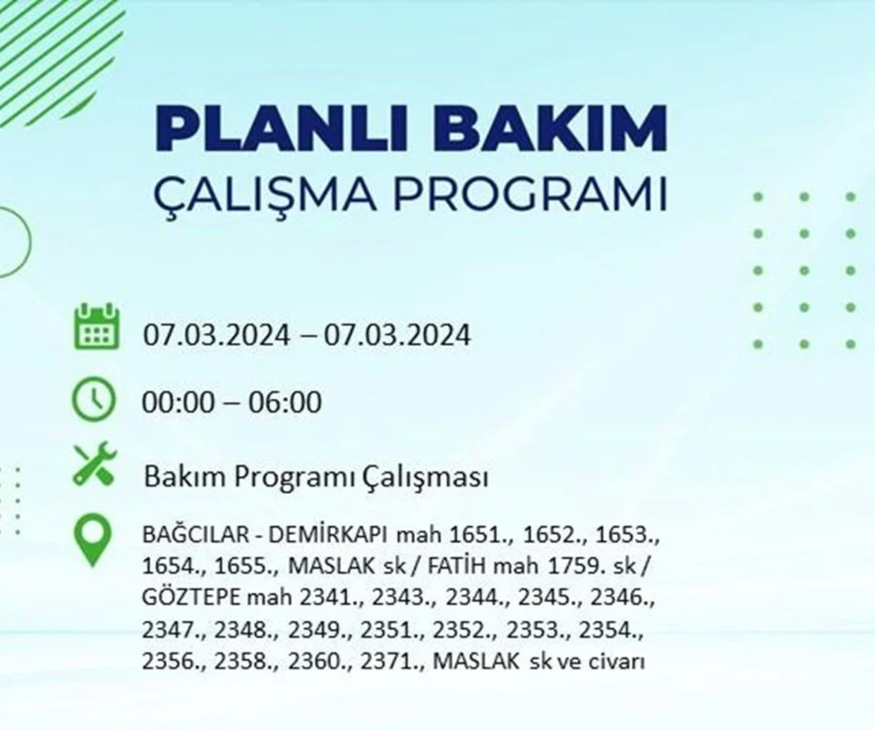 Istanbulda Yarin 22 Ilcede Elektrik Kesintisi Olacak Saatlerce Gelmeyecek Iste O Liste 6 Mart 9