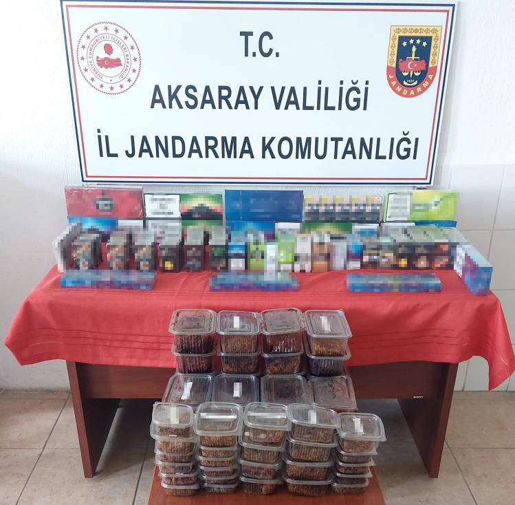 Jandarma Aksaray Kacak Sigara 21032024 Iha