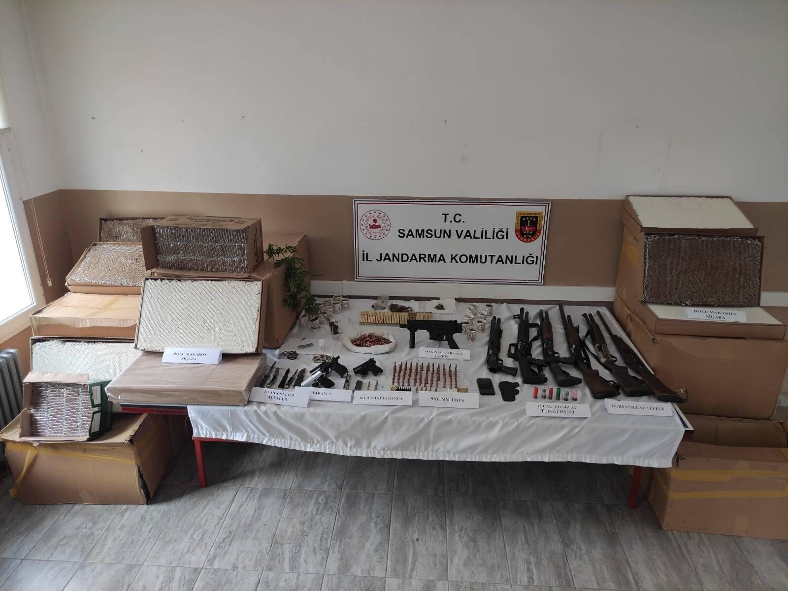 Samsun Jandarma Silah Operasyonu 22032024 Iha (6)
