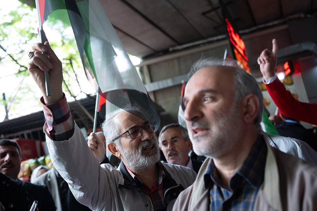 Almanya Cumhurbaskani Frank Walter Steinmeier Protesto 24042024 Aa (2)