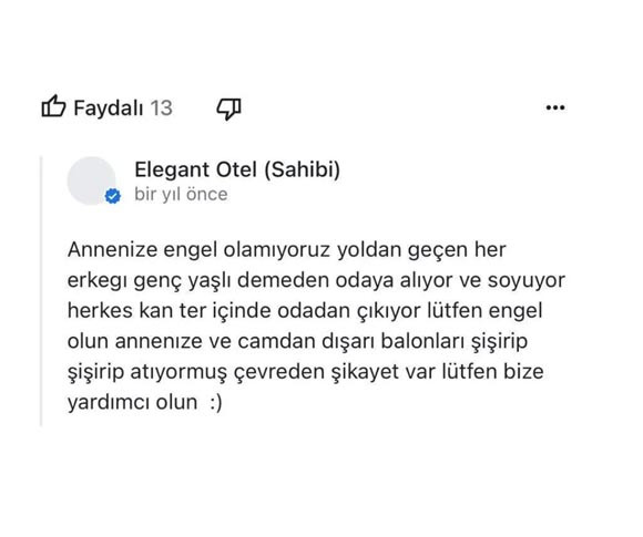 Eleganthotelcevabı