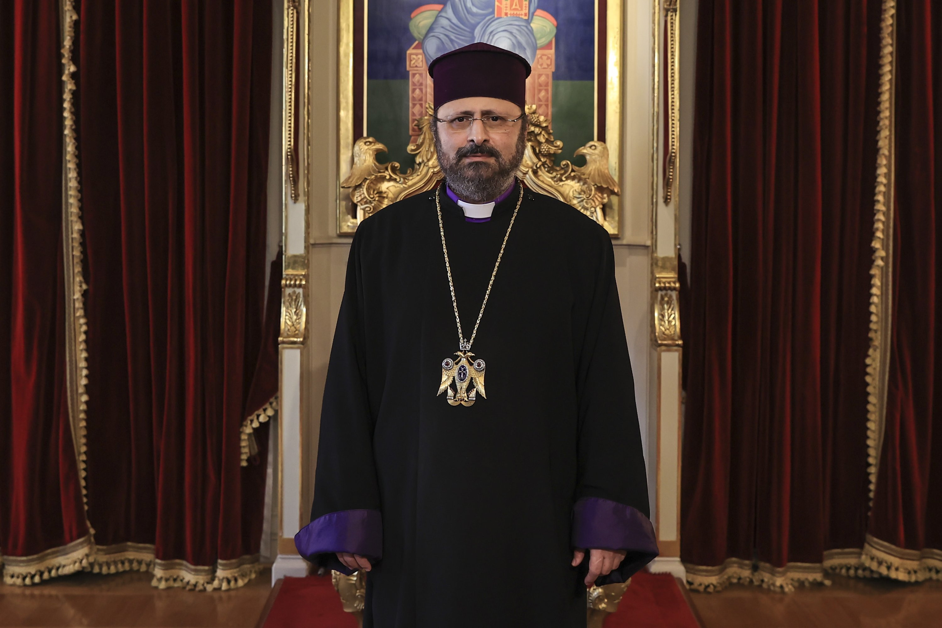 Ermeni Patrigi Sahak Masalyan 24042024 2