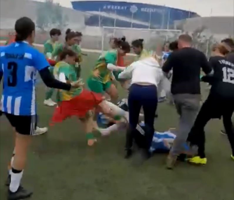 Aksaray Kadin Futbolcular Kavga 02052024 Iha2