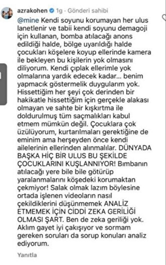 Azra Kohen1 30 Mayis