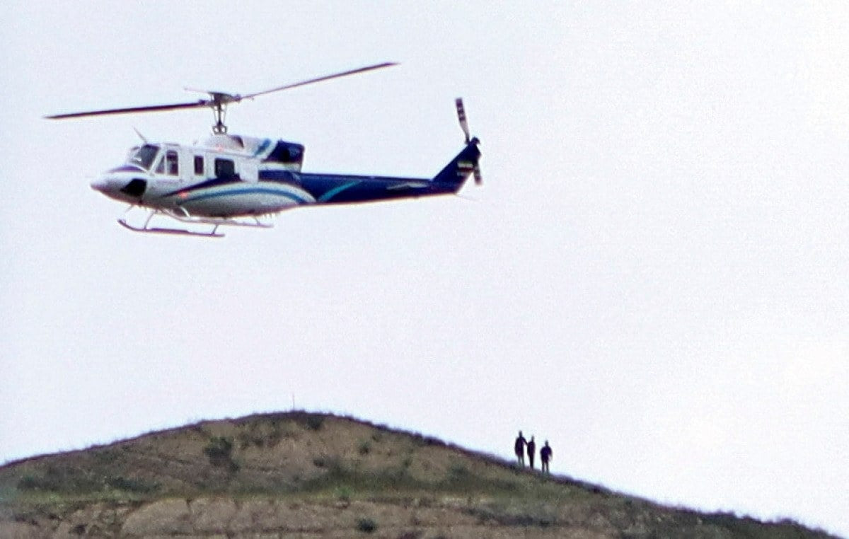 Ibrahim Reisi Helikopter Bell 212 20052024 2
