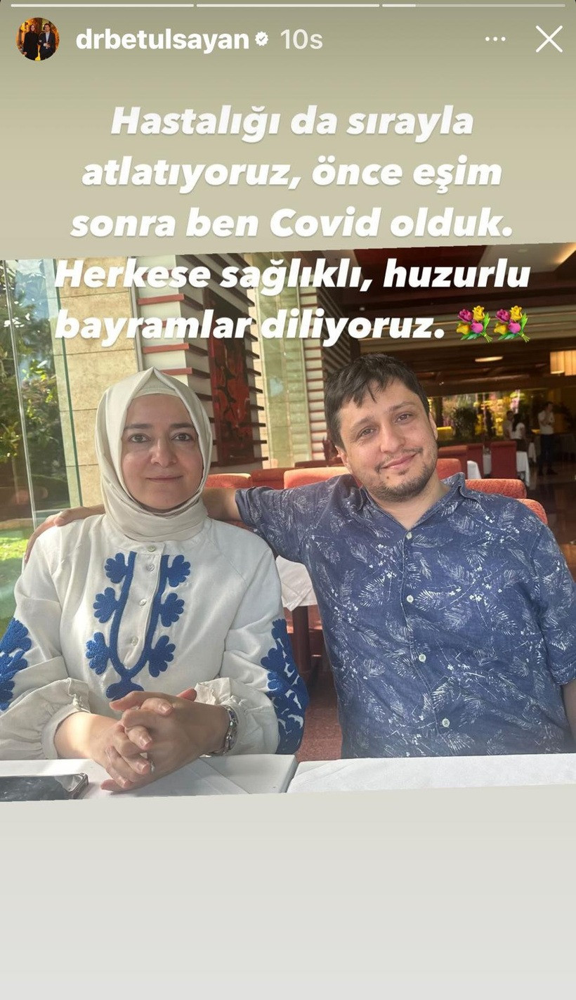 Fatma Betul Sayan Kaya Covid Olmus 18062024