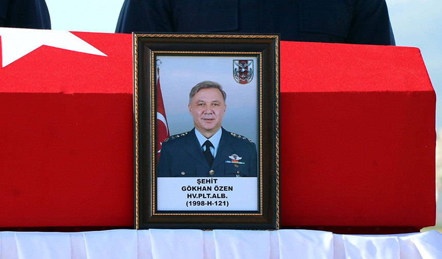 Kayseri Dusen Ucak Sehit Pilot