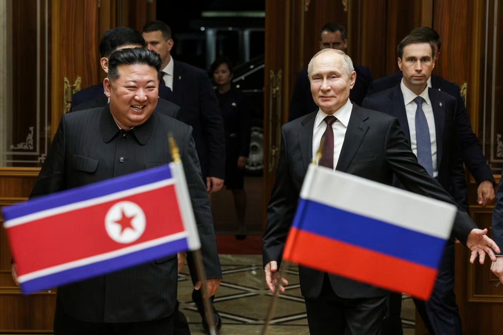 Vladimir Putin Kim Jong Un 19062024 1