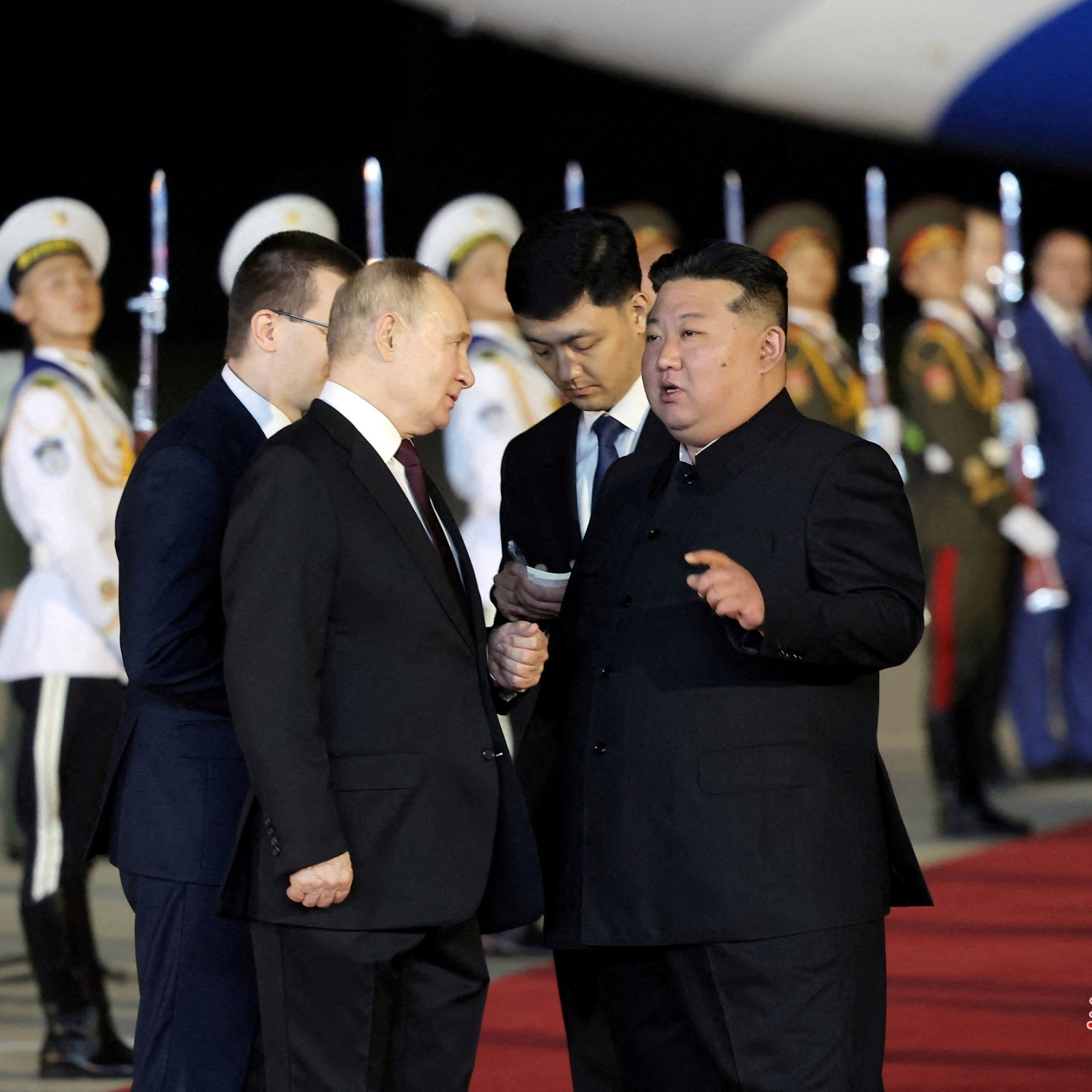 Vladimir Putin Kim Jong Un 19062024 4