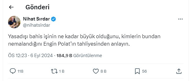 Nihatsirdar